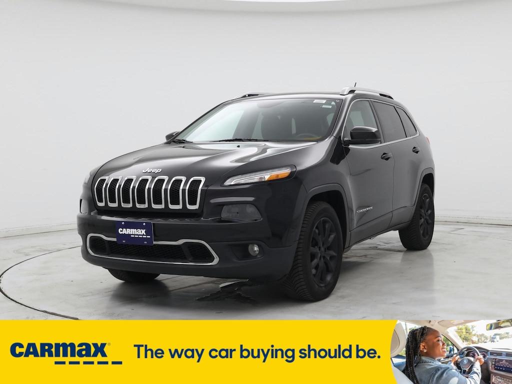 used 2015 Jeep Cherokee car, priced at $16,998