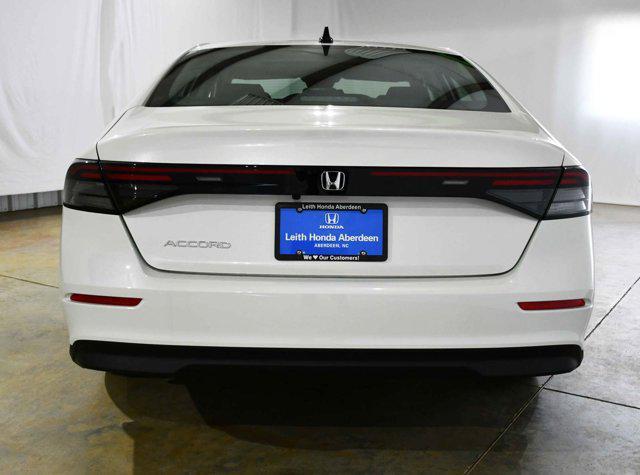 new 2025 Honda Accord car, priced at $32,165