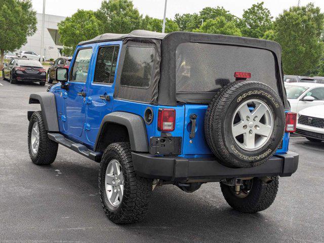 used 2015 Jeep Wrangler Unlimited car, priced at $20,974