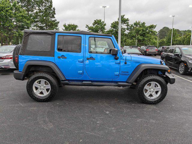 used 2015 Jeep Wrangler Unlimited car, priced at $20,974