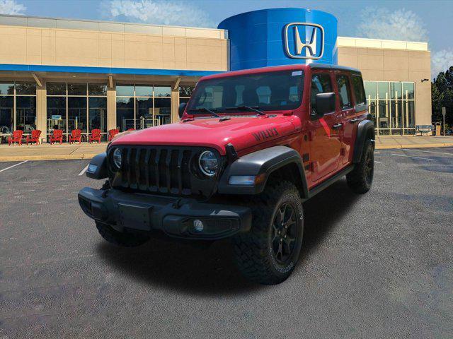 used 2021 Jeep Wrangler car, priced at $28,939