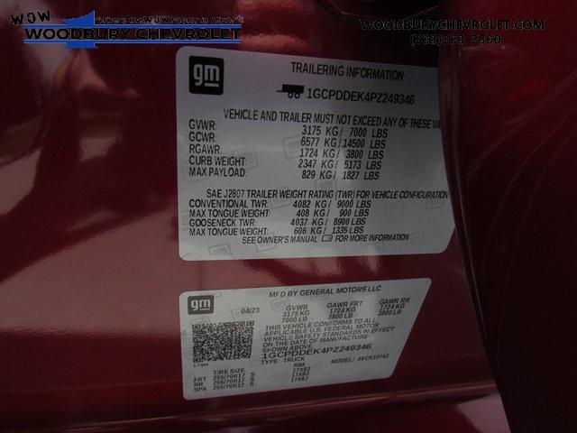 new 2023 Chevrolet Silverado 1500 car, priced at $46,859