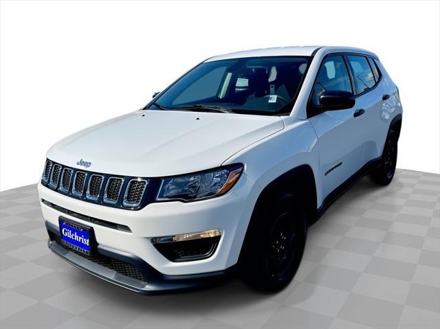 used 2021 Jeep Compass car, priced at $19,546