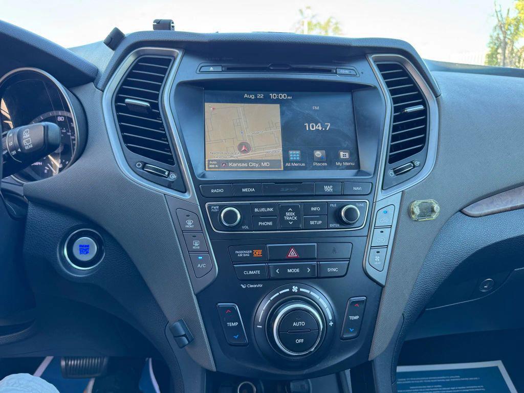 used 2017 Hyundai Santa Fe car, priced at $13,885