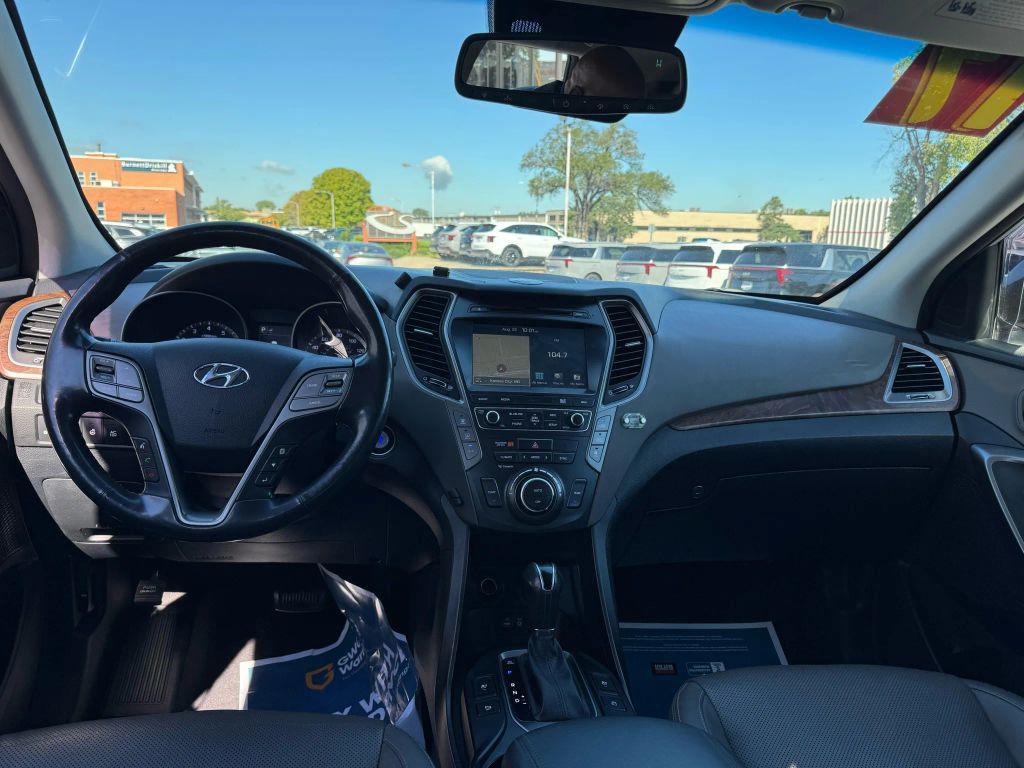 used 2017 Hyundai Santa Fe car, priced at $13,885