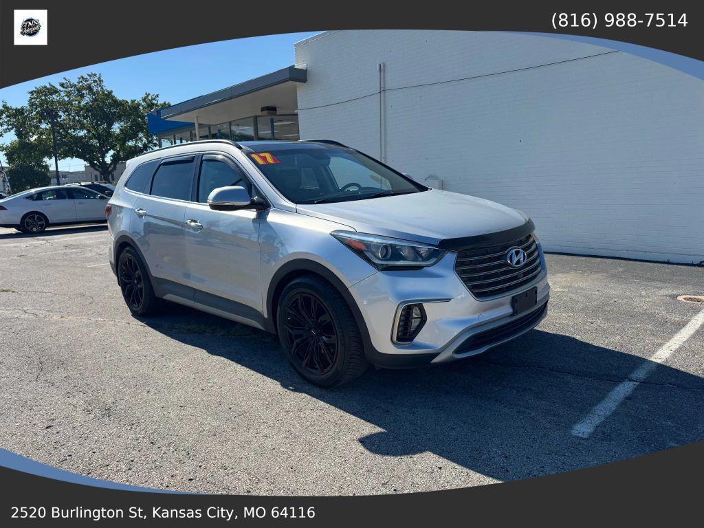 used 2017 Hyundai Santa Fe car, priced at $14,500