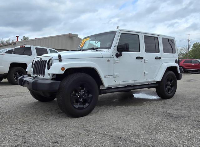 used 2015 Jeep Wrangler Unlimited car, priced at $20,095