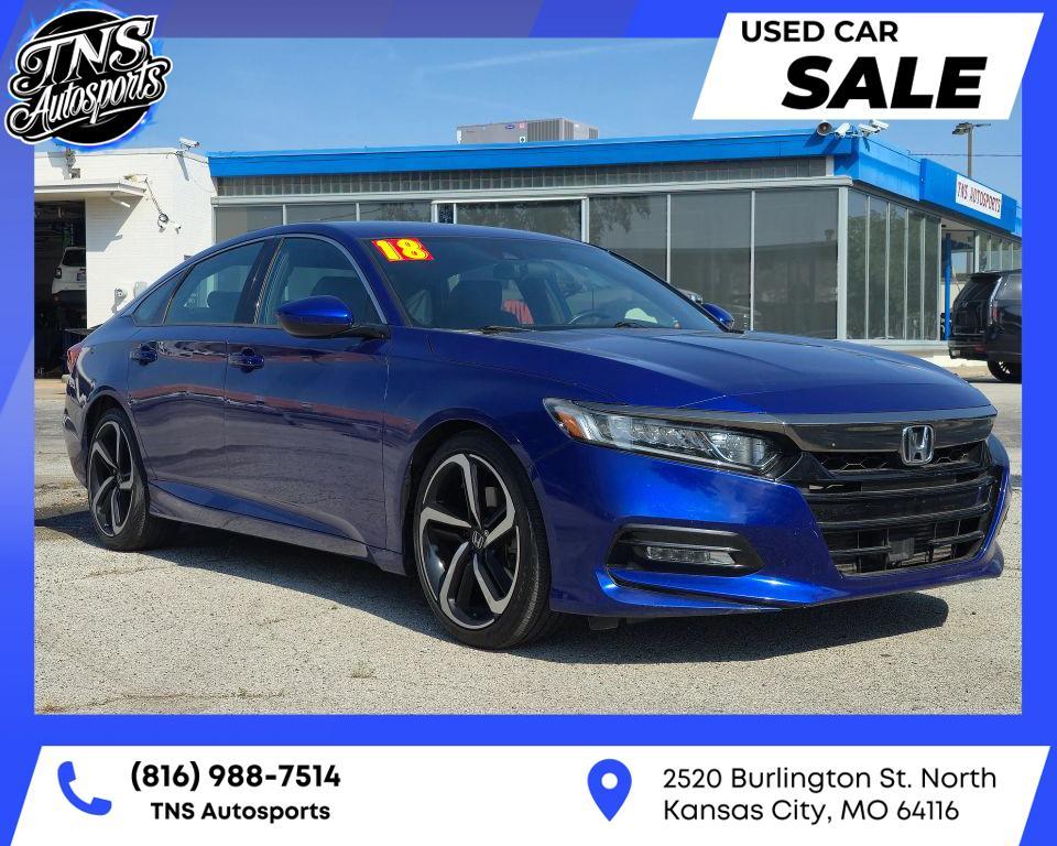 used 2018 Honda Accord car, priced at $18,995
