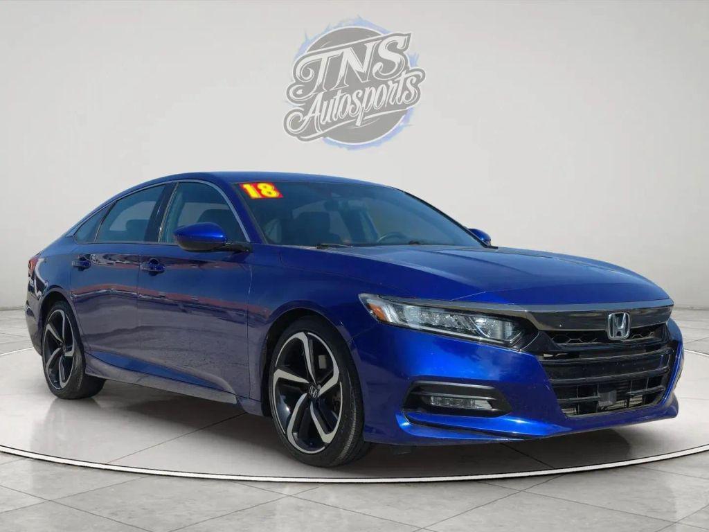 used 2018 Honda Accord car, priced at $18,795