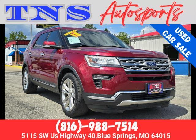 used 2018 Ford Explorer car, priced at $19,245