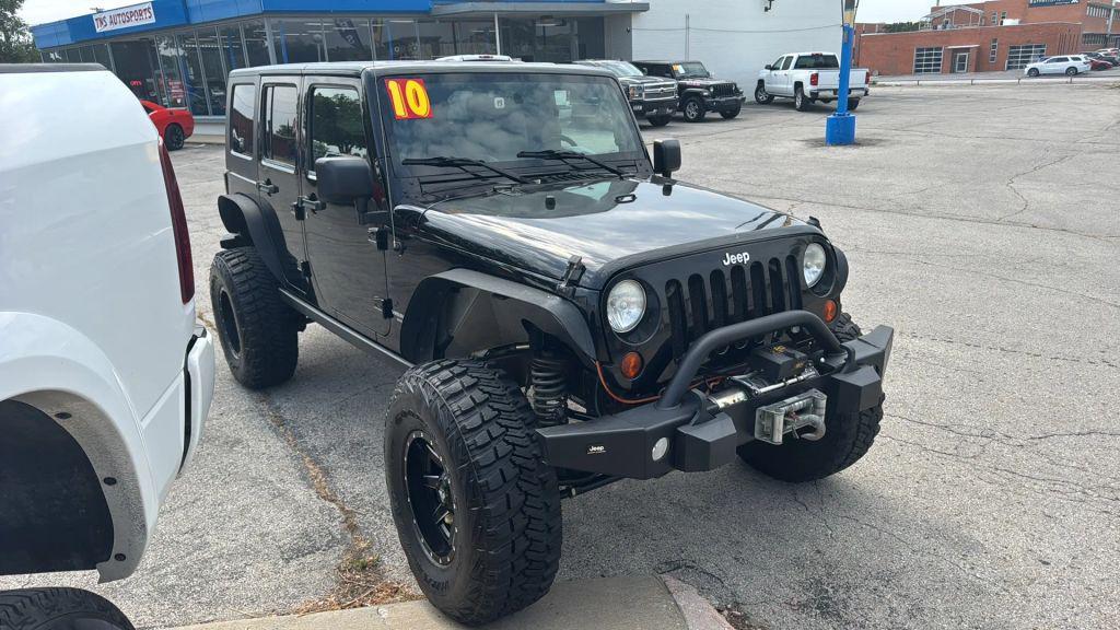 used 2010 Jeep Wrangler Unlimited car, priced at $18,995