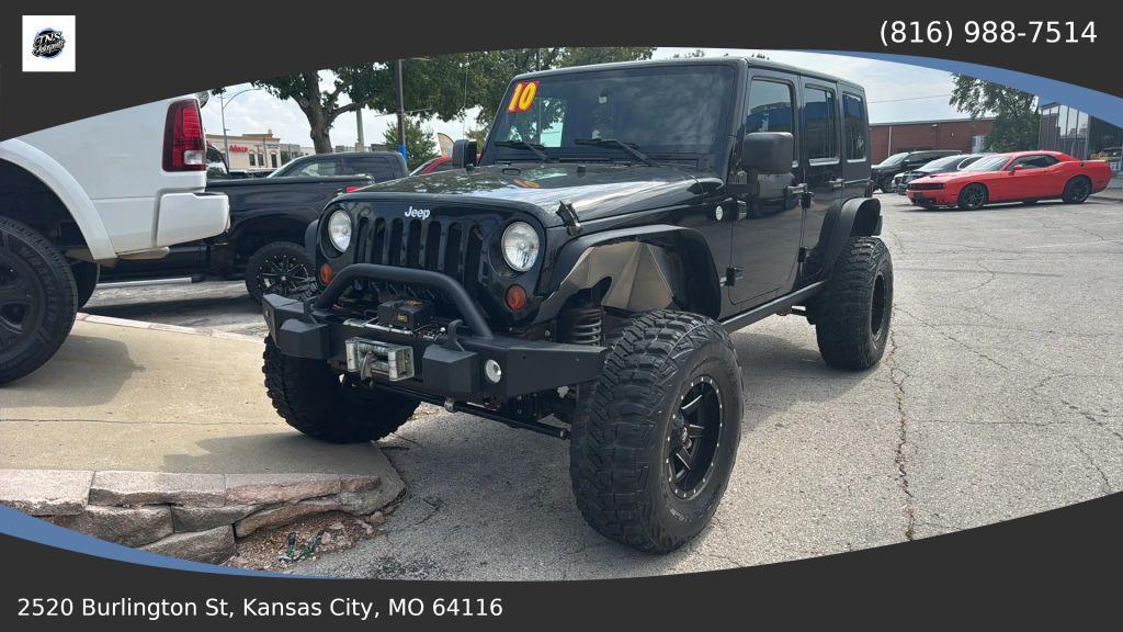 used 2010 Jeep Wrangler Unlimited car, priced at $18,995