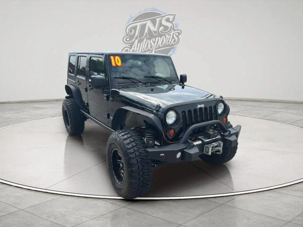 used 2010 Jeep Wrangler Unlimited car, priced at $18,395