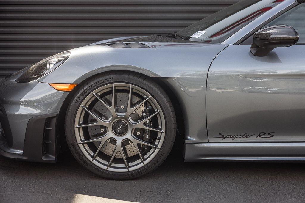 used 2024 Porsche 718 Spyder car, priced at $217,998