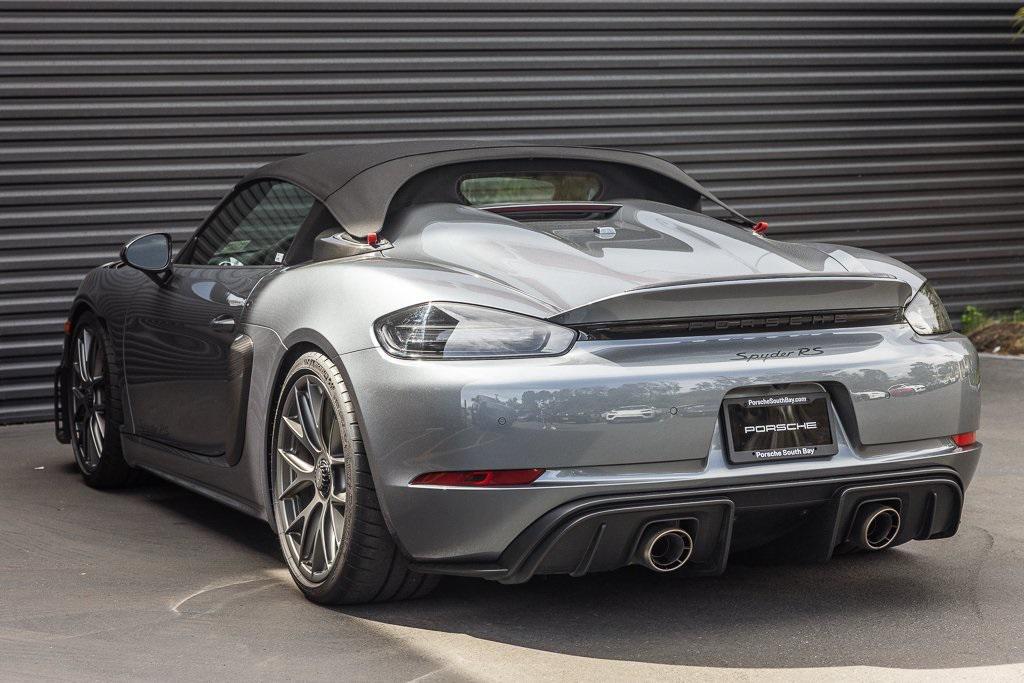 used 2024 Porsche 718 Spyder car, priced at $217,998