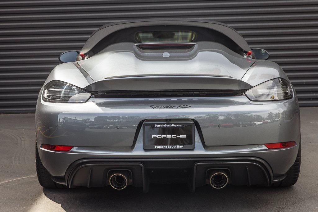 used 2024 Porsche 718 Spyder car, priced at $217,998