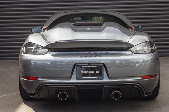 used 2024 Porsche 718 Spyder car, priced at $269,998
