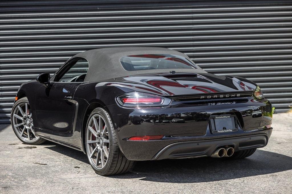 used 2022 Porsche 718 Boxster car, priced at $82,995