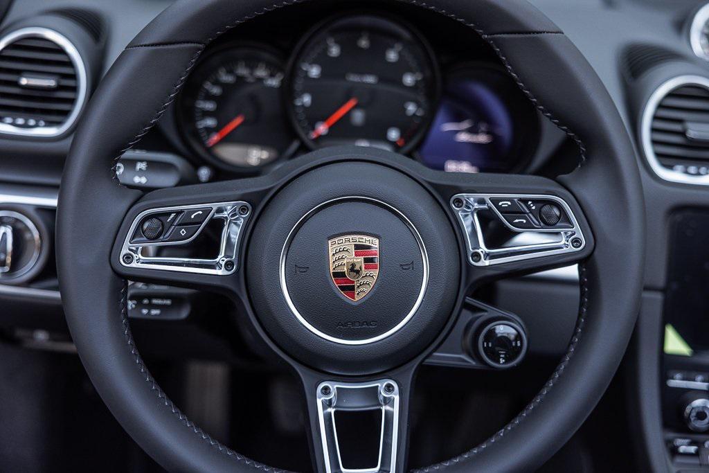 new 2025 Porsche 718 Boxster car, priced at $94,755
