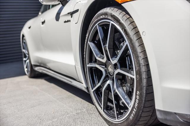 used 2025 Porsche Taycan car, priced at $212,998