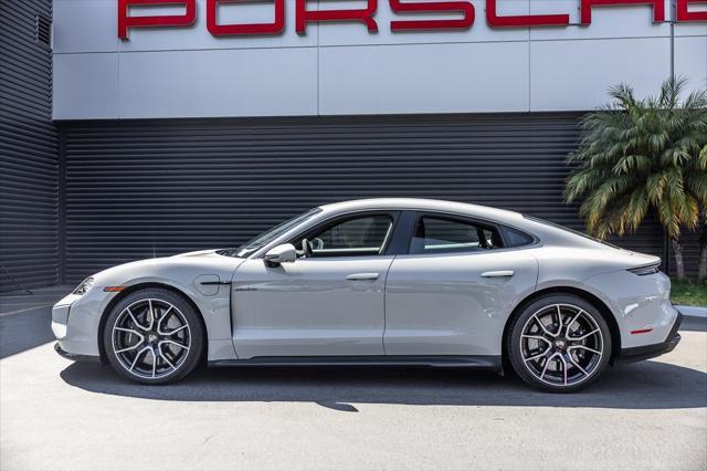 used 2025 Porsche Taycan car, priced at $212,998