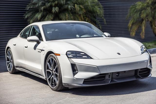 used 2025 Porsche Taycan car, priced at $212,998