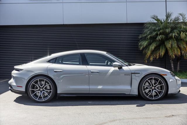 used 2025 Porsche Taycan car, priced at $212,998