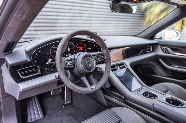 used 2025 Porsche Taycan car, priced at $212,998