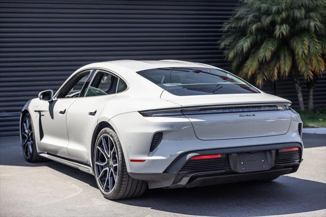 used 2025 Porsche Taycan car, priced at $212,998