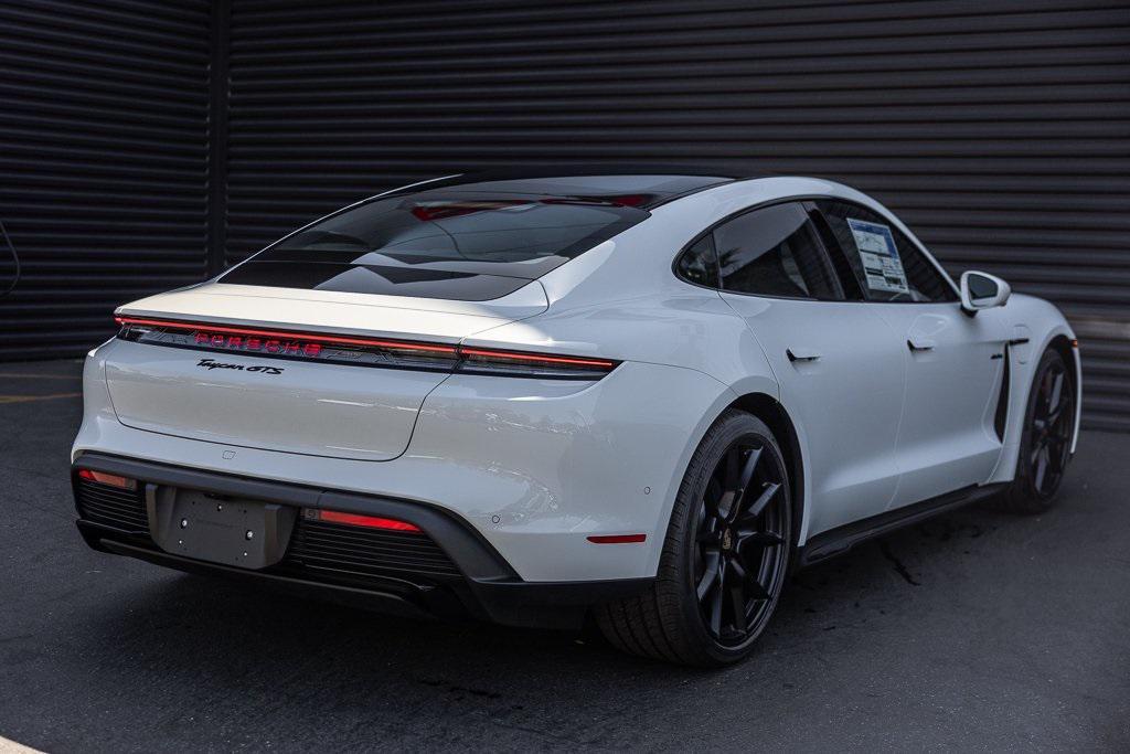 new 2025 Porsche Taycan car, priced at $183,745