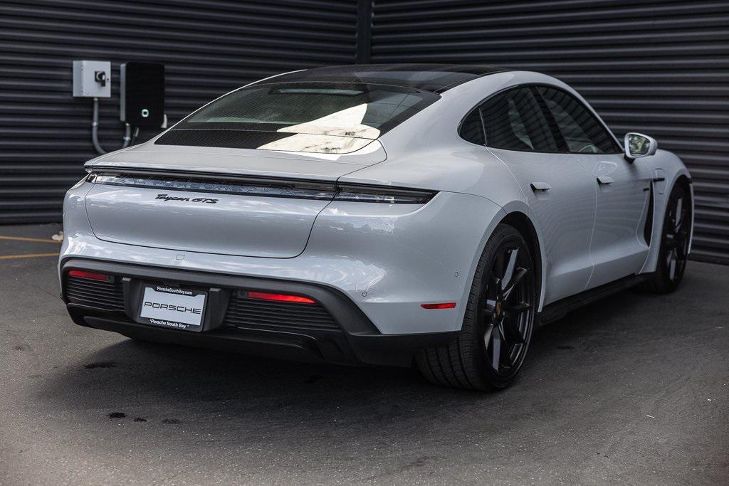 used 2025 Porsche Taycan car, priced at $159,998