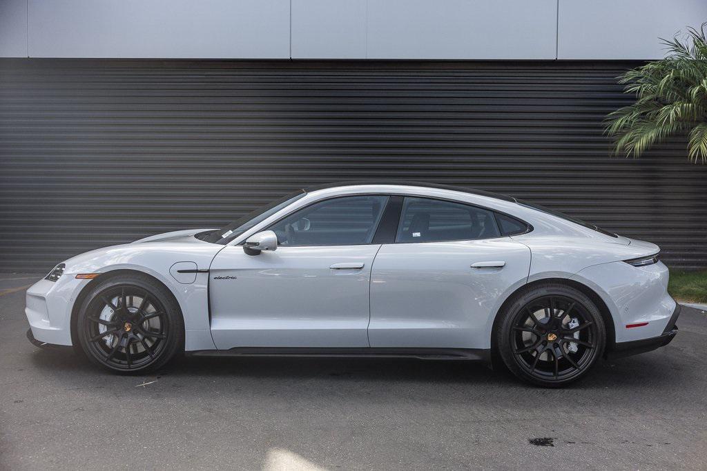 used 2025 Porsche Taycan car, priced at $159,998