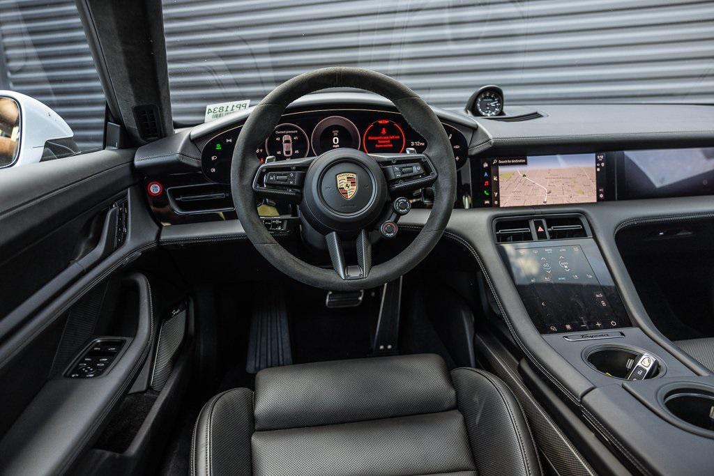 used 2025 Porsche Taycan car, priced at $159,998