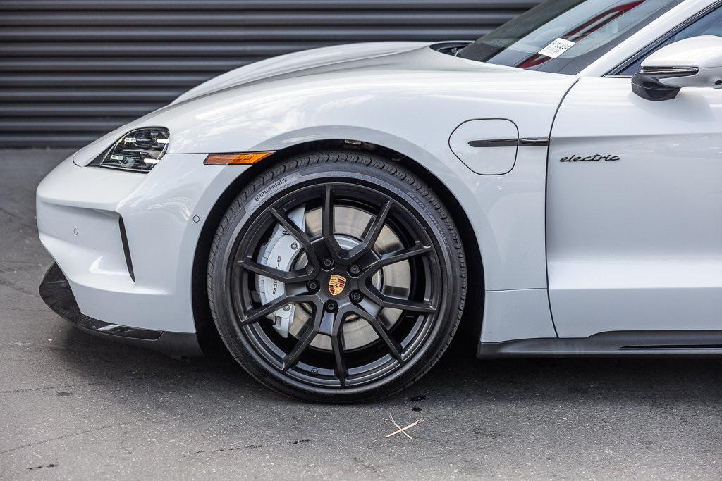used 2025 Porsche Taycan car, priced at $159,998