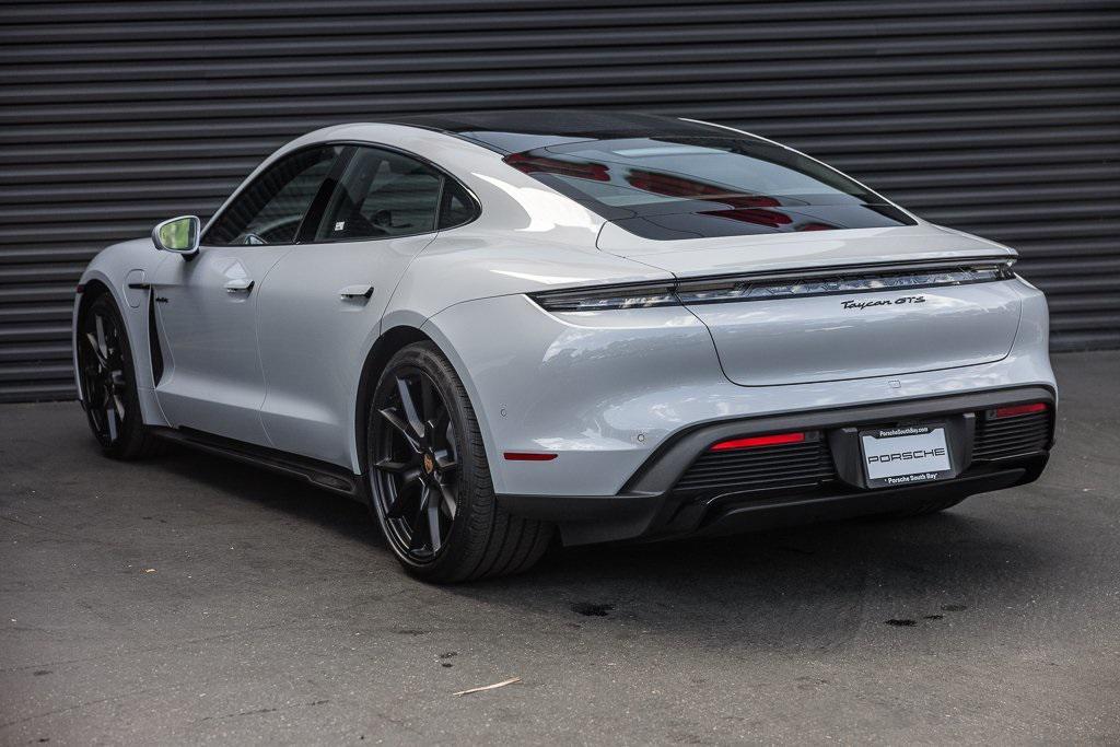 used 2025 Porsche Taycan car, priced at $159,998
