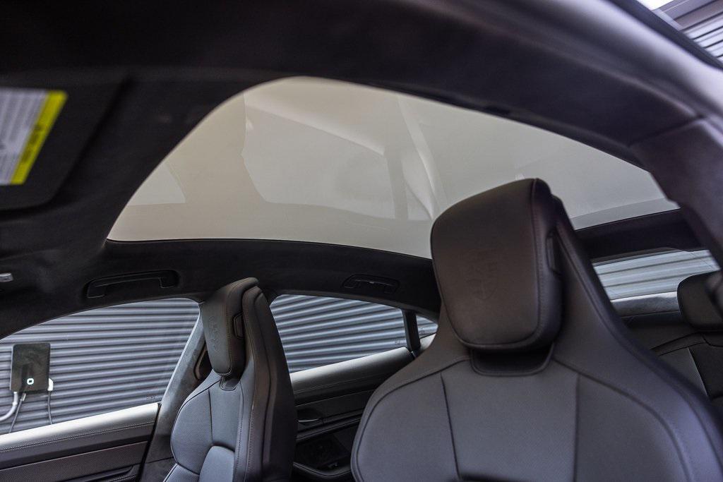 used 2025 Porsche Taycan car, priced at $159,998