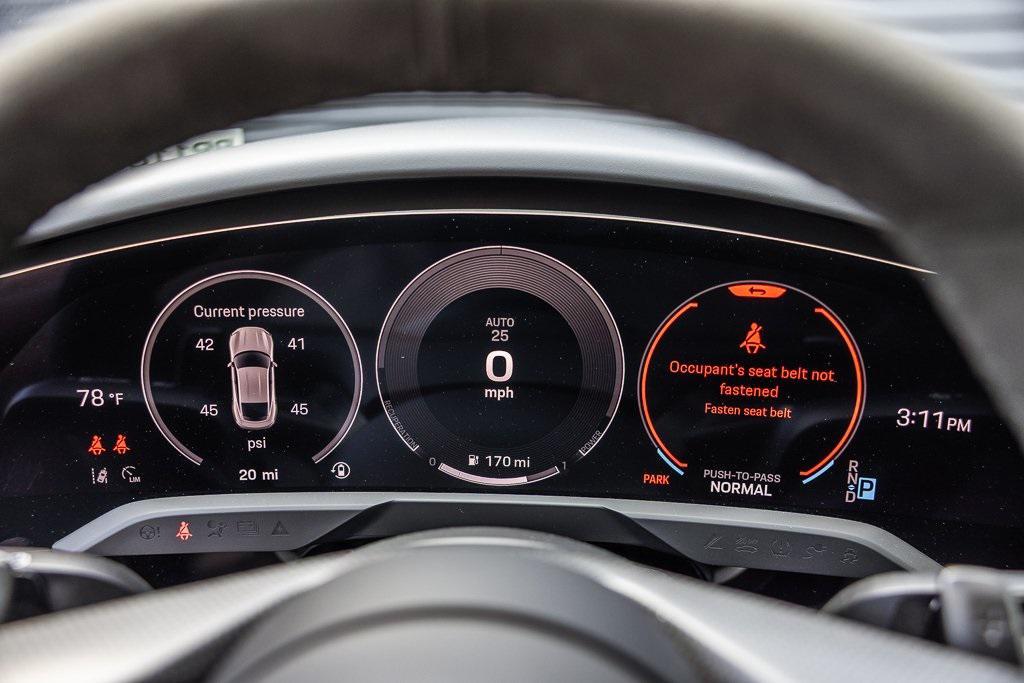 used 2025 Porsche Taycan car, priced at $159,998