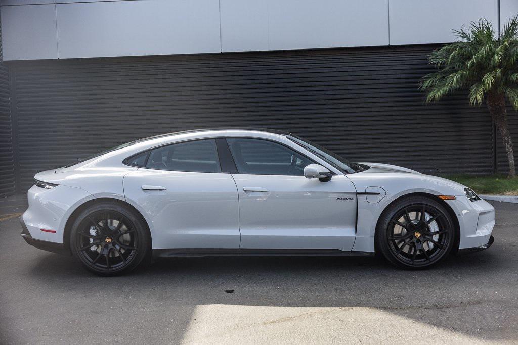 used 2025 Porsche Taycan car, priced at $159,998