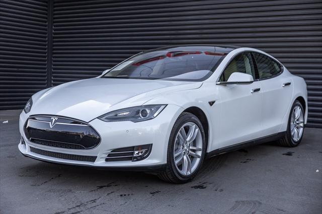 used 2014 Tesla Model S car, priced at $17,998