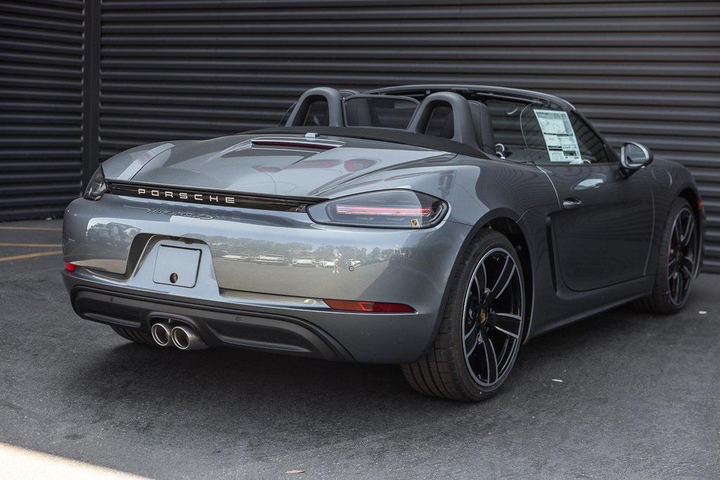 new 2025 Porsche 718 Boxster car, priced at $109,945