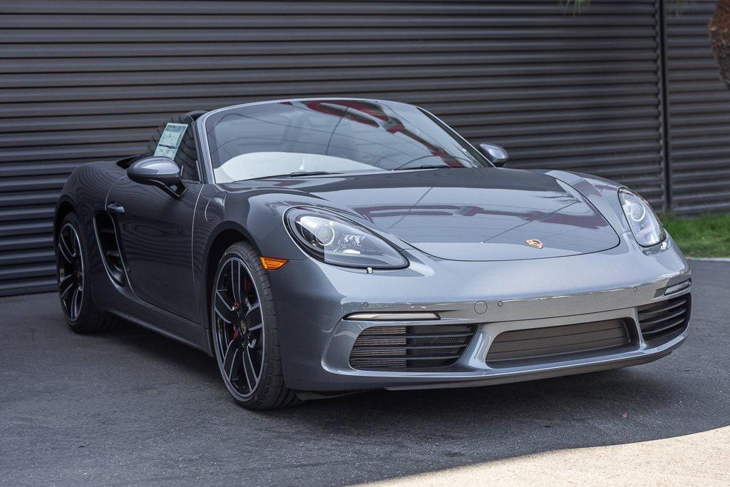 new 2025 Porsche 718 Boxster car, priced at $109,945