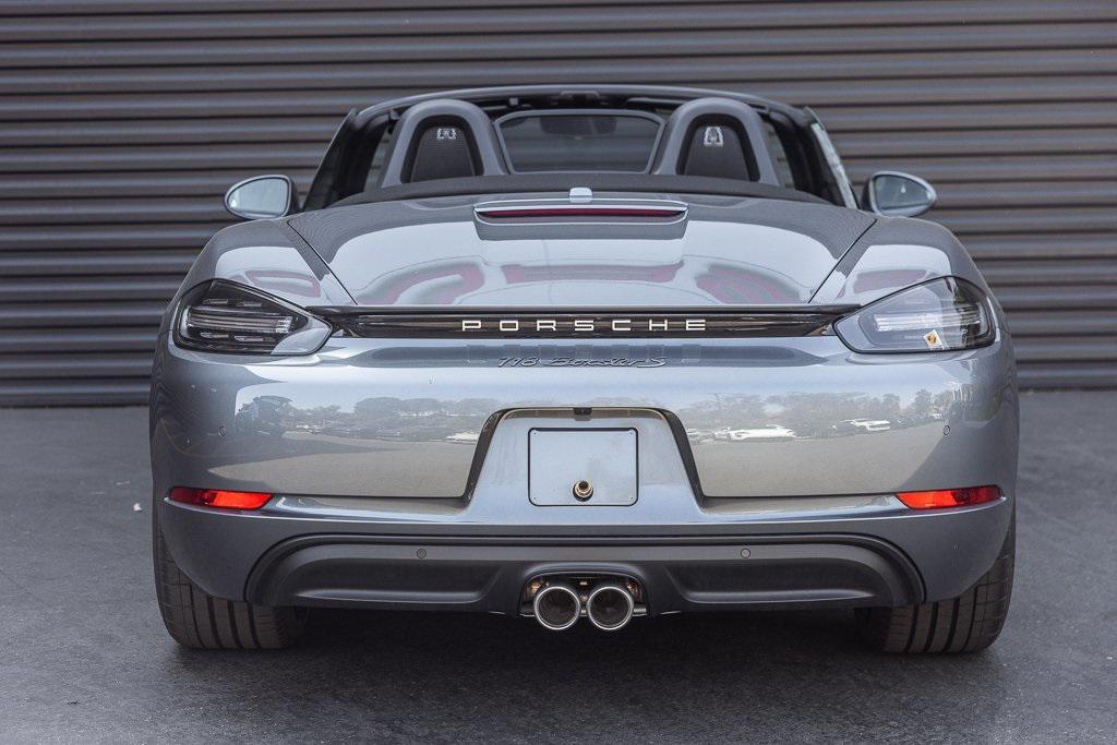 new 2025 Porsche 718 Boxster car, priced at $109,945