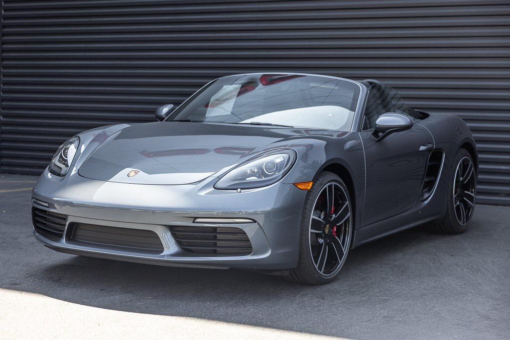 new 2025 Porsche 718 Boxster car, priced at $109,945