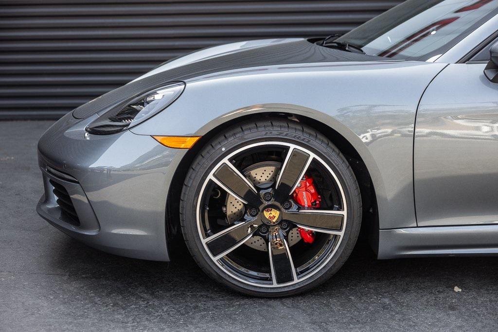 new 2025 Porsche 718 Boxster car, priced at $109,945