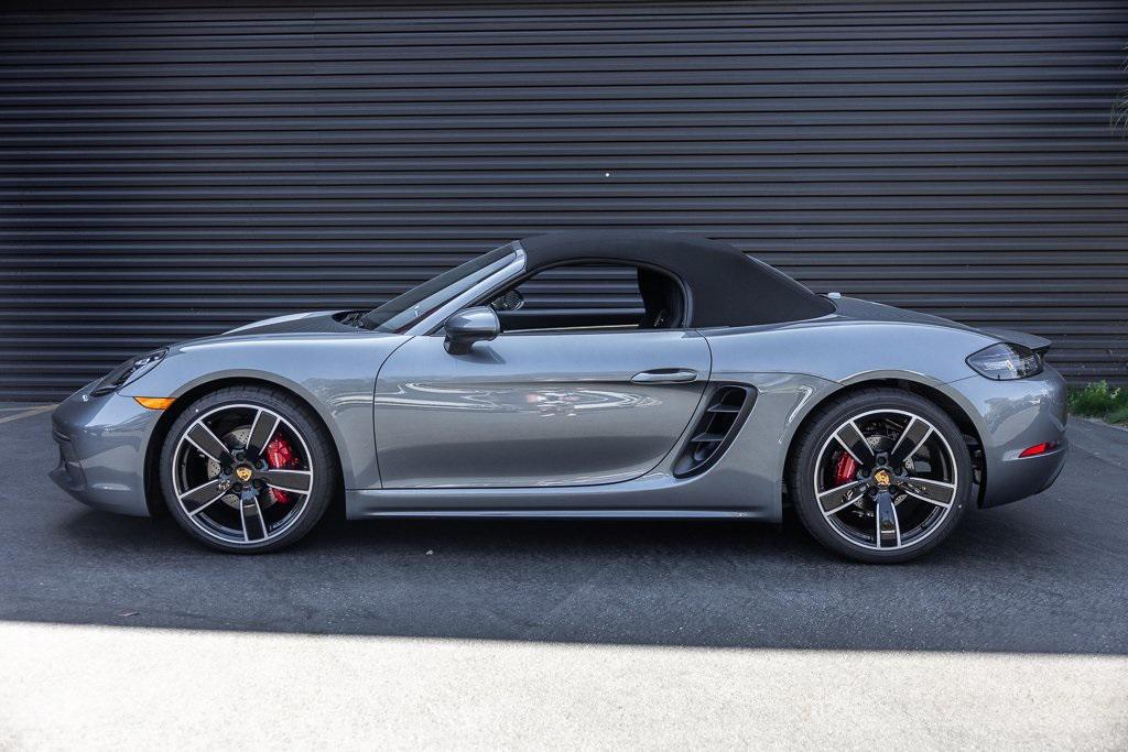 new 2025 Porsche 718 Boxster car, priced at $109,945