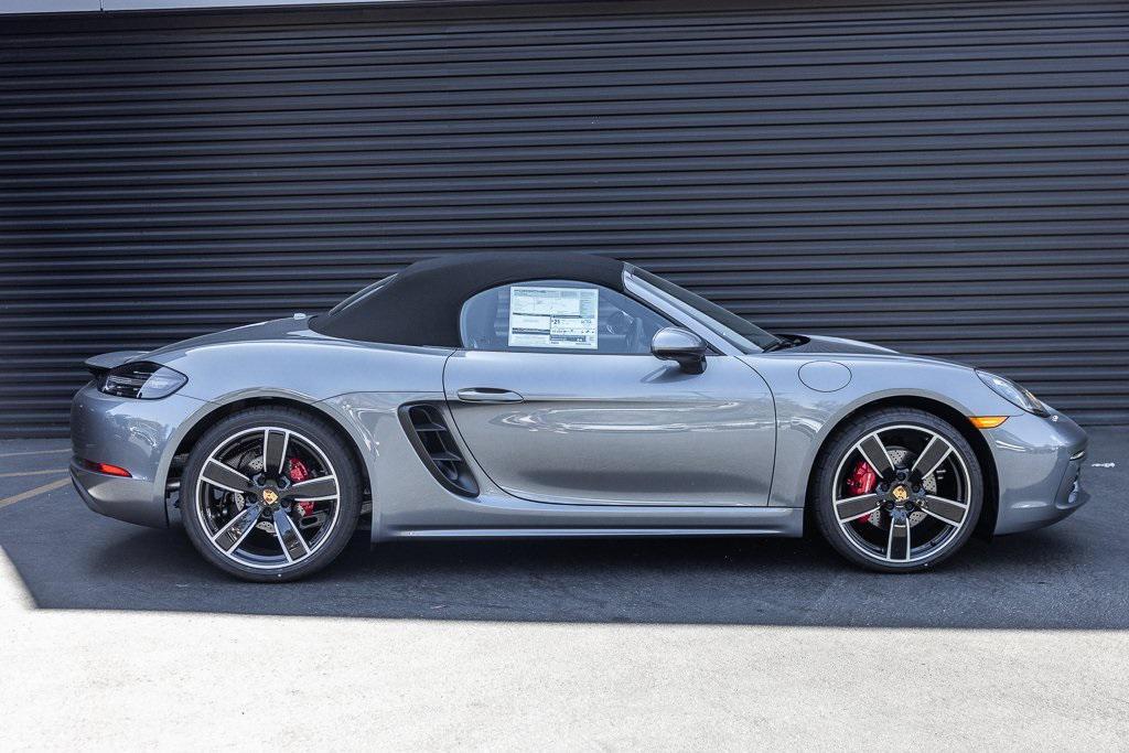 new 2025 Porsche 718 Boxster car, priced at $109,945