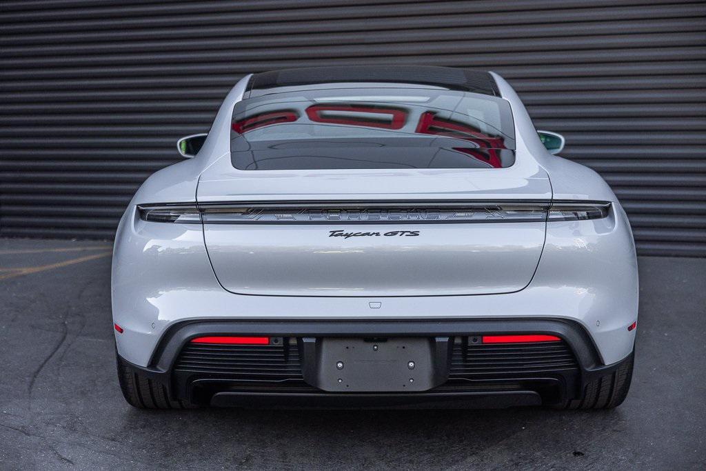 used 2025 Porsche Taycan car, priced at $159,998