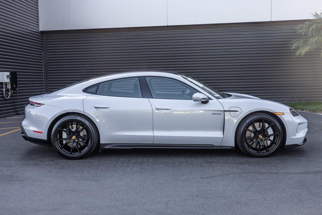 used 2025 Porsche Taycan car, priced at $159,998