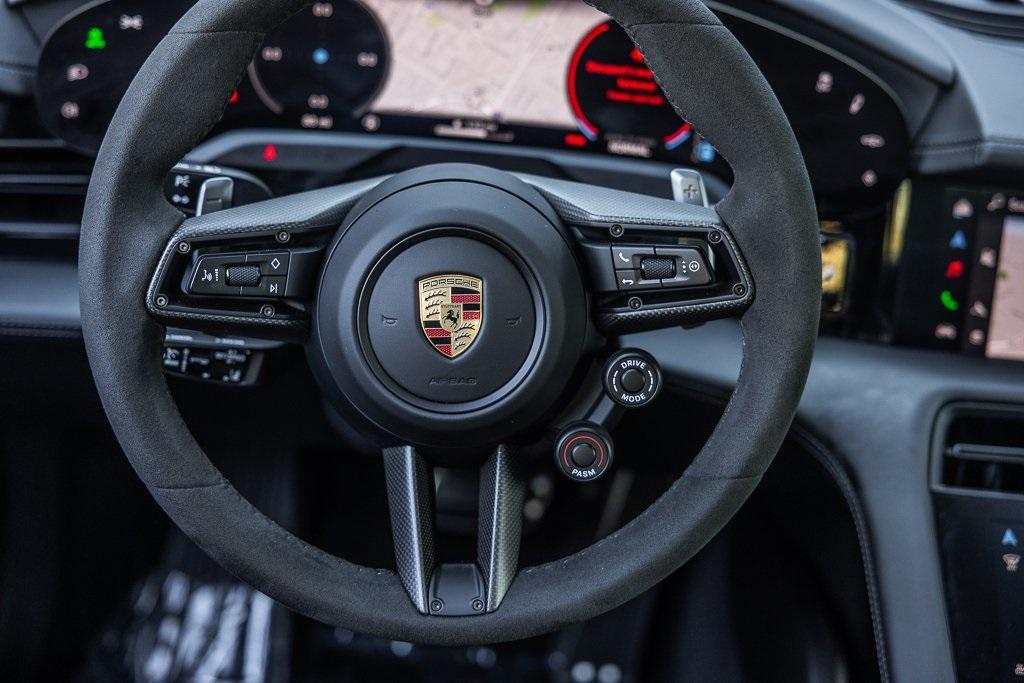 used 2025 Porsche Taycan car, priced at $159,998