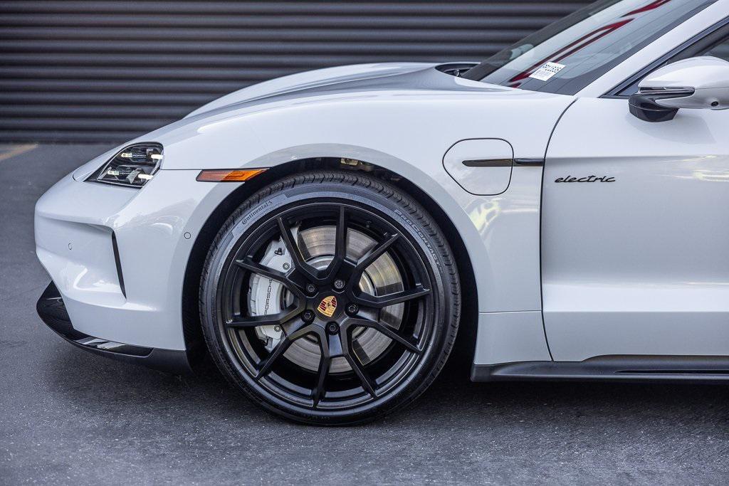 used 2025 Porsche Taycan car, priced at $159,998